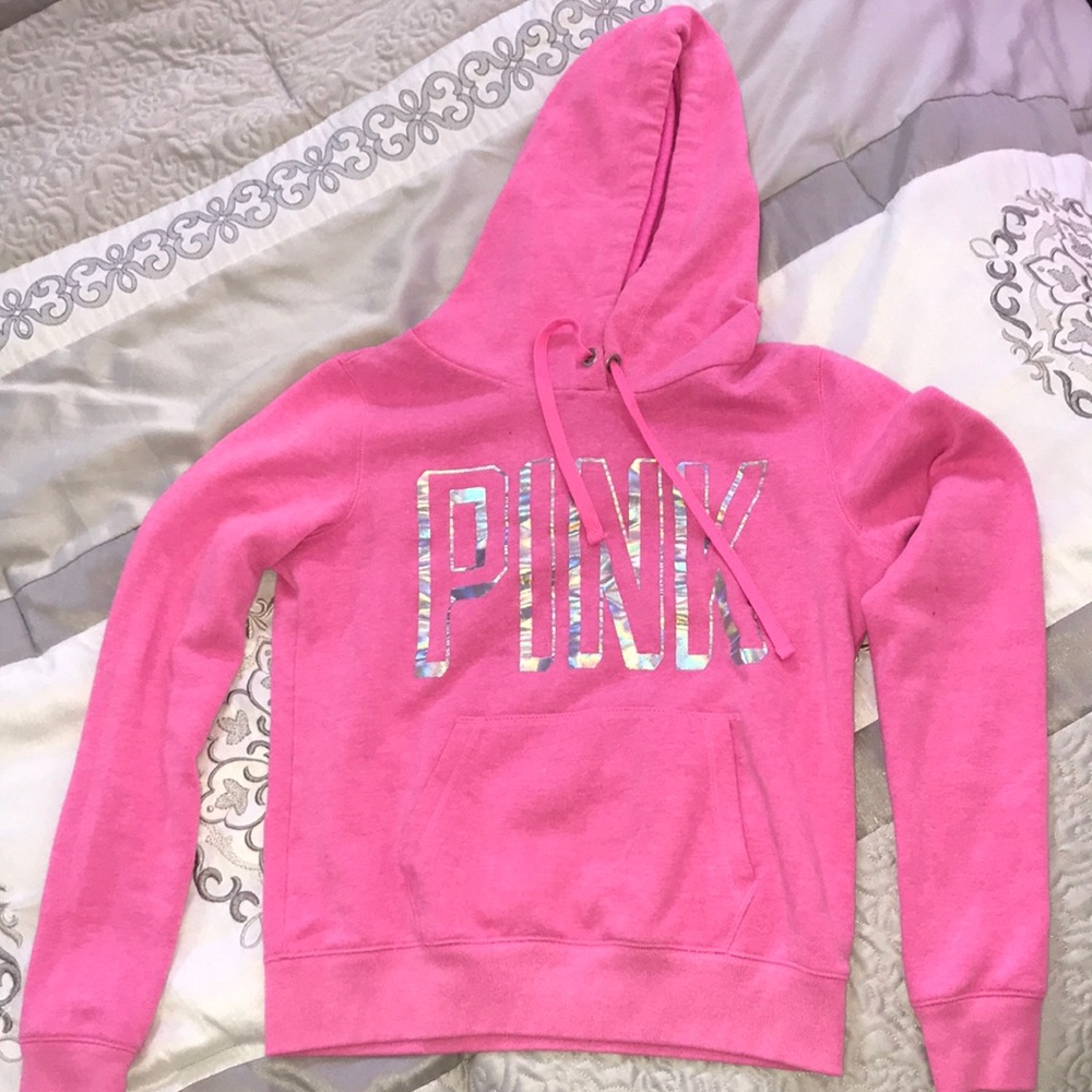 Pink hoodie and pants